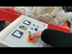 Μηχανή κοπής ταινίας PET πλαστικής ινών PET ταινίας Shredder Discharge Non - Sticky