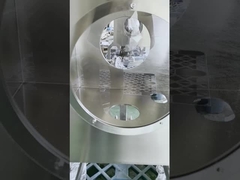 Ολοκληρώθηκε η επεξεργασία του περιβλήματος αντιδραστήρα ιατρικής χρήσης από λαμαρίνα ανοξείδωτου χάλυβα 316 και είναι έτοιμο για αποστολή