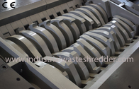 Auto Parts Plastic Waste Shredder / Crusher Machine For Large Hard Materials