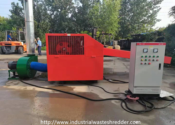 Καλή τιμή. 7.5hp Raffia καταστροφέας εγγράφων βιομηχανικών αποβλήτων λεπίδων χάλυβα εργαλείων κραμάτων τσαντών σε απευθείας σύνδεση